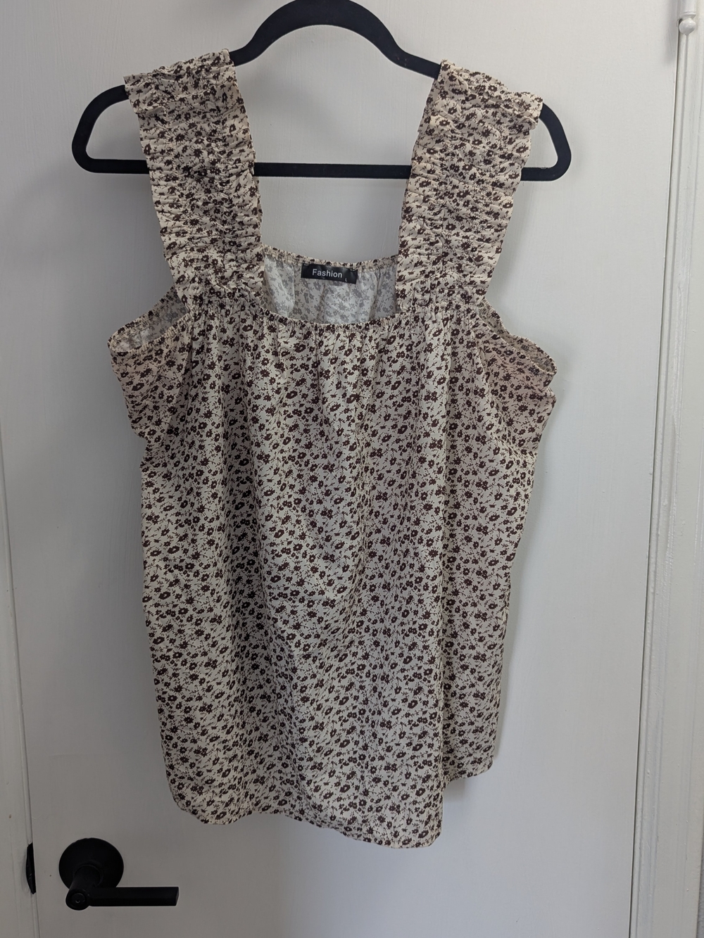 Sleeveless Smocked Top